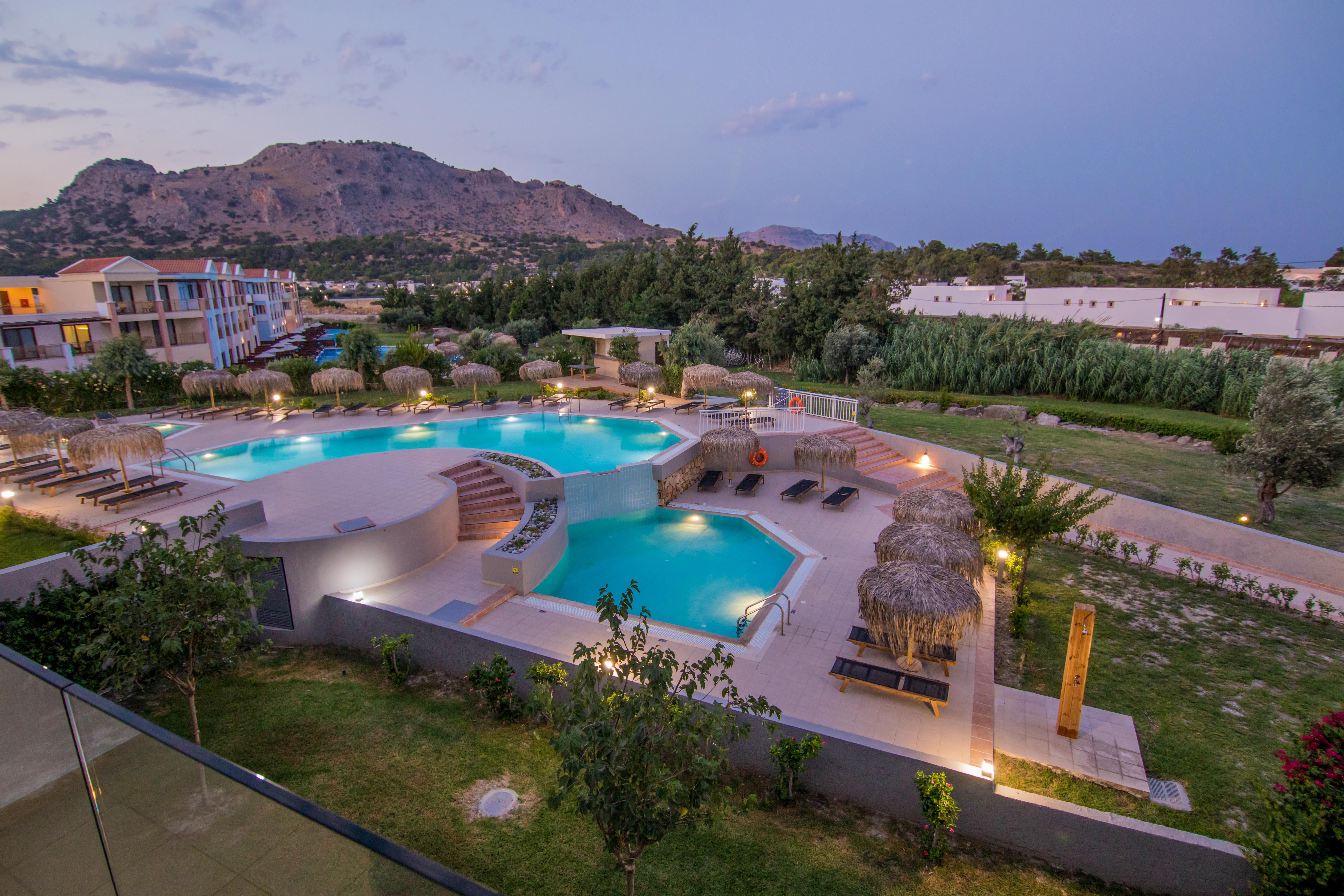 Lindos Breeze Beach Hotel Kiotari Esterno foto