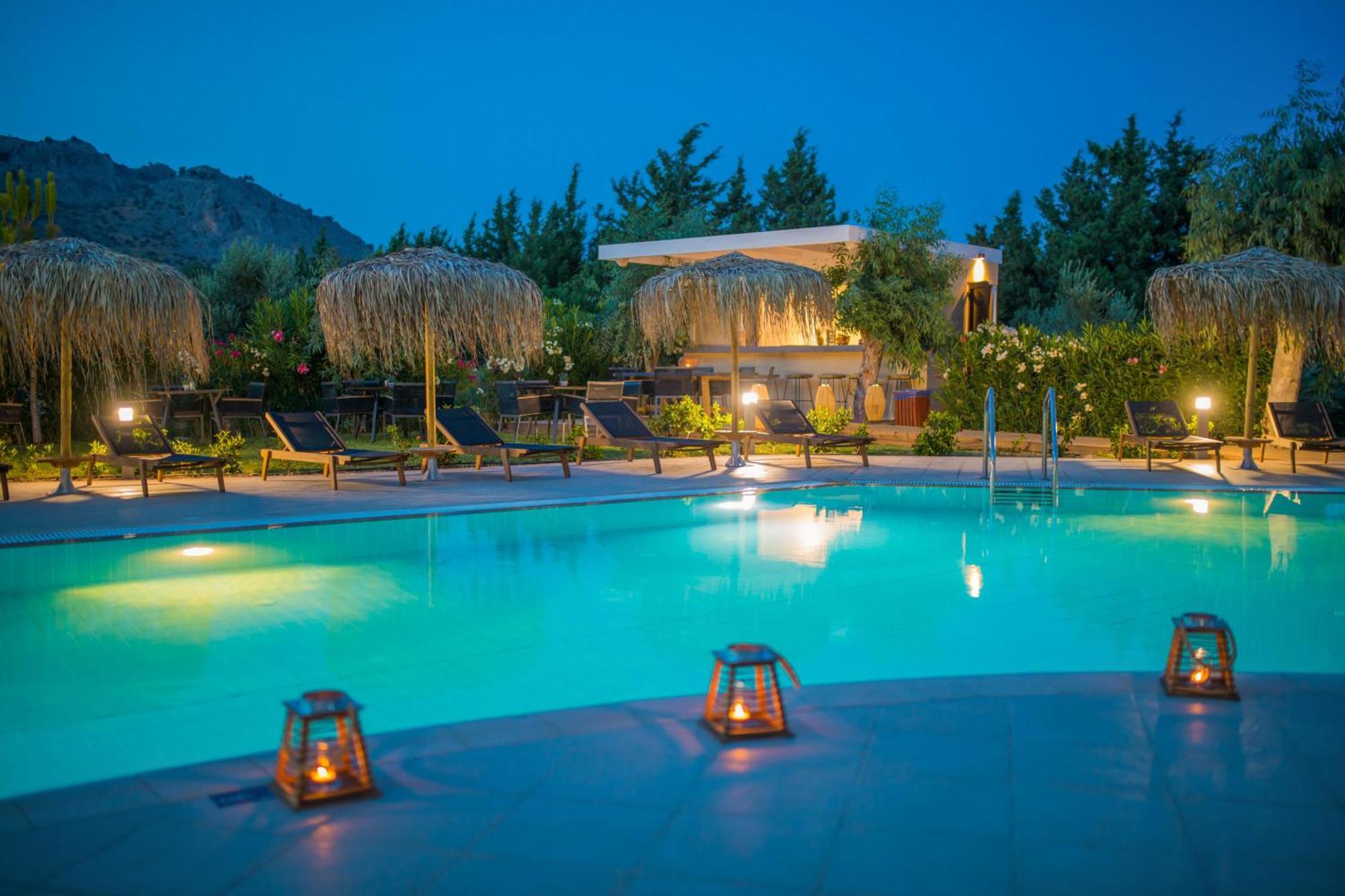 Lindos Breeze Beach Hotel Kiotari Esterno foto